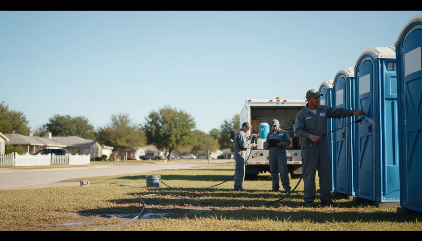 Long-Term Portable Toilet Rental in Hedley, TX near me